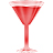 red wine glass icon