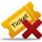 remove ticket icon