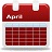 calendar selection month icon