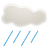 Light showers icon
