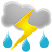 thunderstorms icon