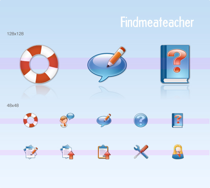 website icons for Findmeateacher