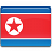 North korea flag 