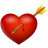 arrow and heart