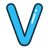 letter_V_blue