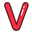 letter_V_red