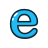 lowercase_letter_e_blue