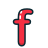 lowercase_letter_f_red