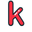 lowercase_letter_k_red