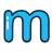 lowercase_letter_m_blue