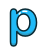 lowercase_letter_p_blue