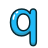 lowercase_letter_q_blue