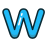lowercase_letter_w_blue