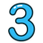 number_3_blue