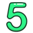 number_5_green