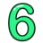 number_6_green