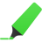 Highlightmarker green