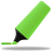 Highlightmarker green